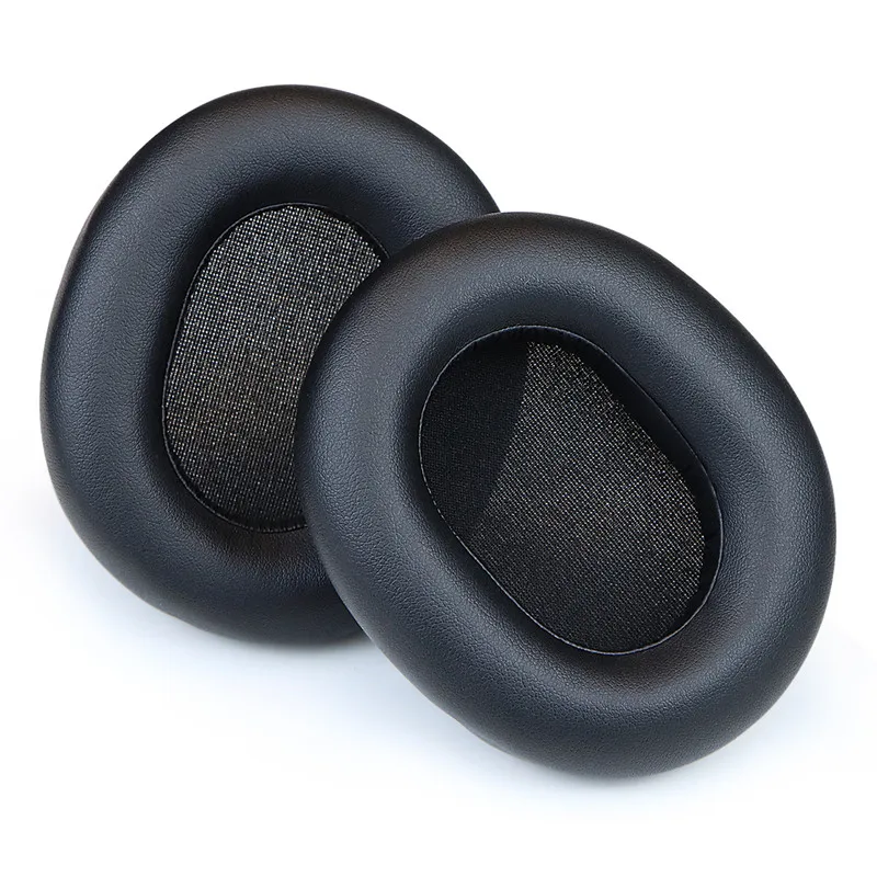 زوج من بطانة للأذن وسادة لباناسونيك RP-HTX80B سماعة استبدال وسادات الأذن لينة البروتين الجلود رغوة الذاكرة الإسفنج غطاء للأذنين