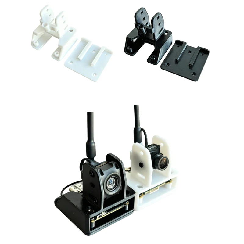 1PCS For DJI O4 Air Unit Quick Release Mount Base​ Video Transmitter Fixing Bracket Seat Modification for RC Fixedwing Airplane