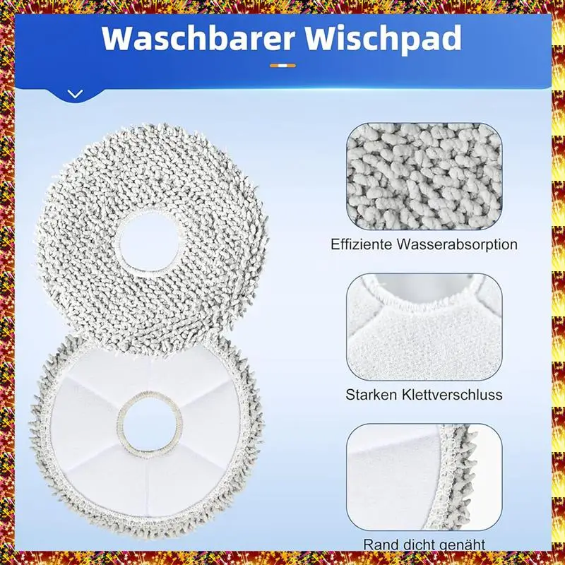 مجموعة ملحقات مماسح مرشح الفرشاة الجانبية الرئيسية كما هو موضح للمكنسة الكهربائية Ecovacs Deebot T20 Omni / T20E Omni