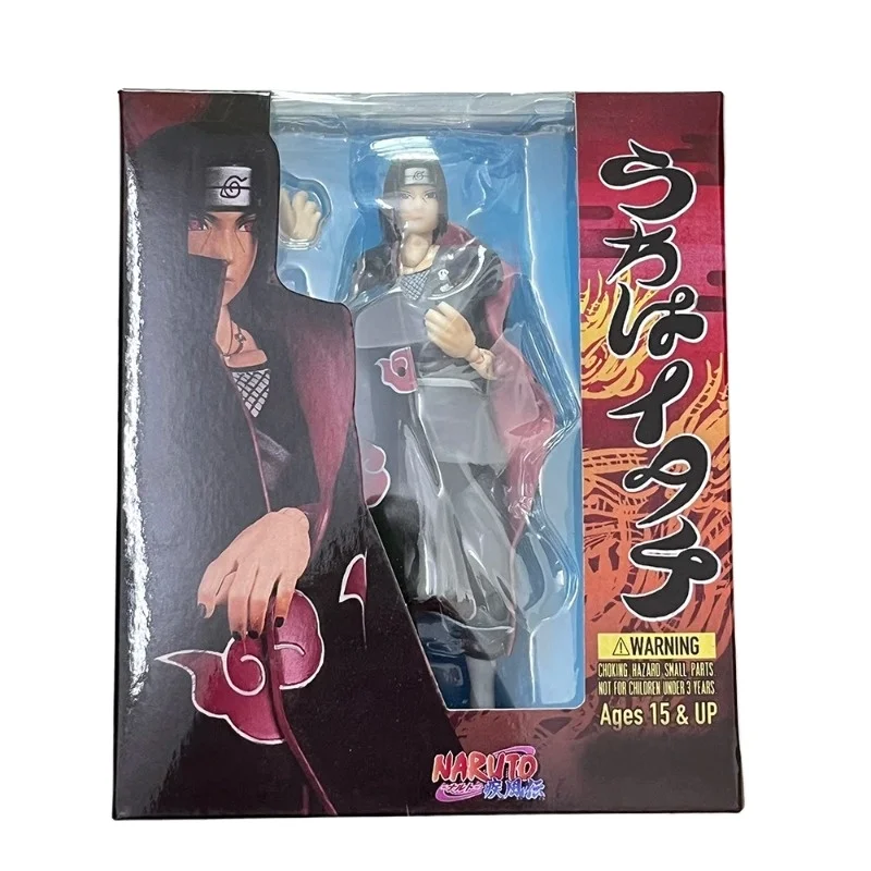 In Stock Shfiguarts Naruto Uchiha Sasuke Itachi Anime Action Figure Naruto Kakashi PVC Statue Model Doll Collection Toy Gifts