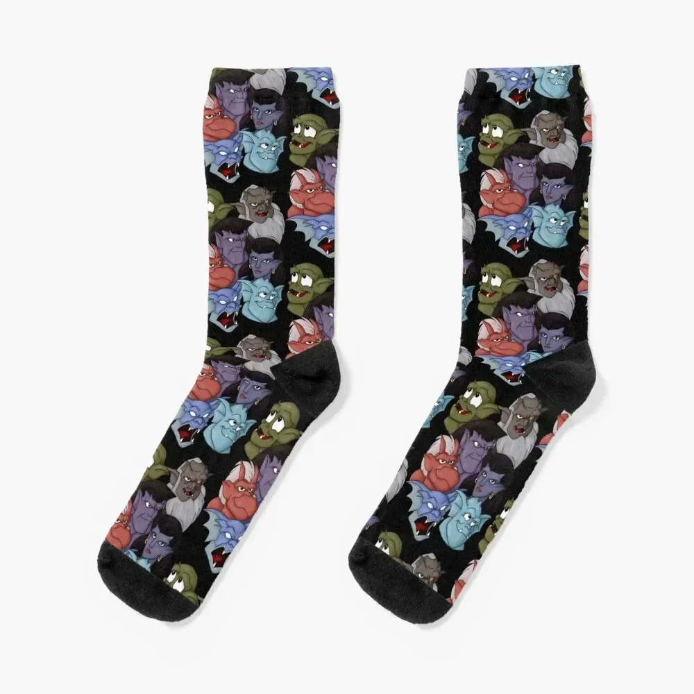 Gargoyles Socks sports and leisure kids halloween Boy Socks Women's