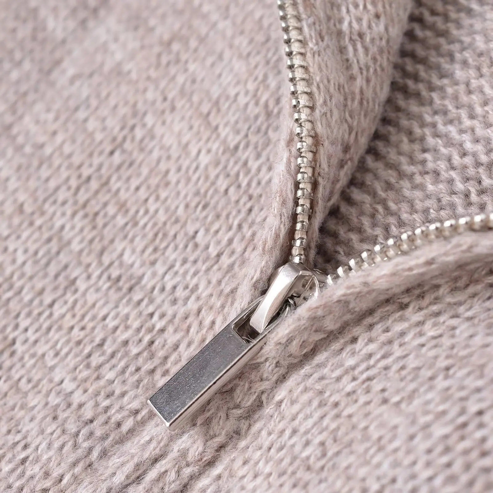 JNLEAOG Faionable Woolen Hooded Jaet Damen Street Sle Long Sve Reißverschluss Farbe Herbst Wintermantel