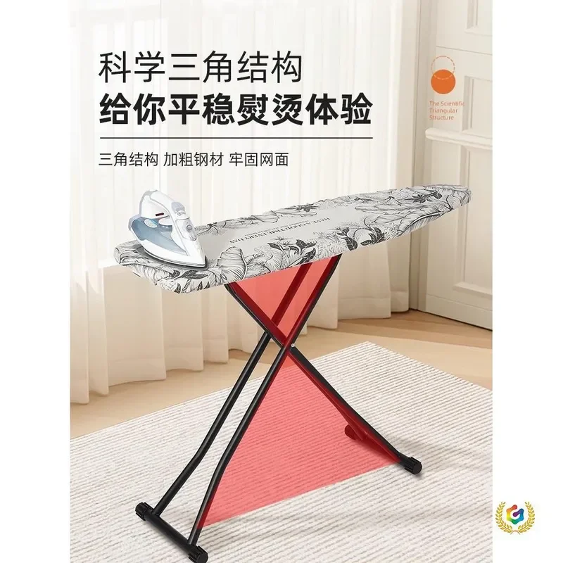 for Household Vertical Foldable Ironing Board with Electric Iron High Temperature Anti-scalding Hand Ironing Rack Stand