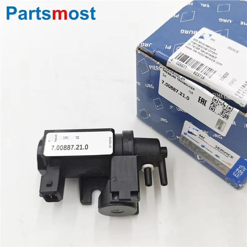 11747584628 11747626351 Turbo Boost Solenoid Pierburg 7.00887.21.0 for BMW 320i 328i 335i 428i 528i 535i 750i Pressure Converter