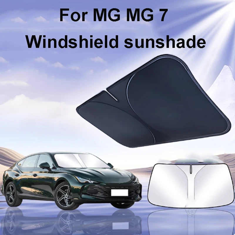 

Front Windshield Insulation for MG MG 7 2010-2023 2025 Car Sunshade Cover Umbrella Curtain Sunshade Interior Accessories