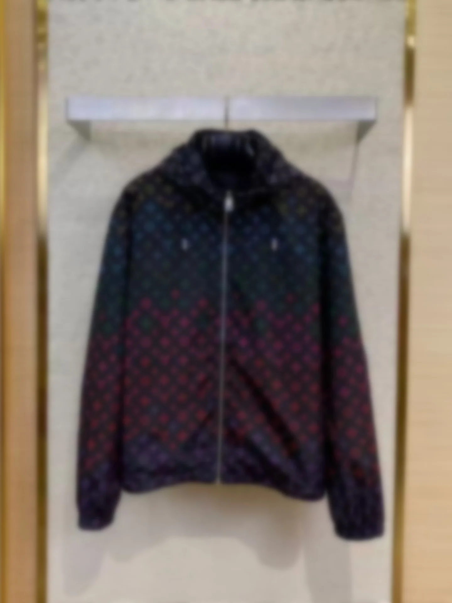 

Модная куртка с градиентным цветочным принтом, с капюшоном, мягкая, удобная, унисекс, ветрозащитная, из органического хлопка, с длинными рукавами, на молнии.