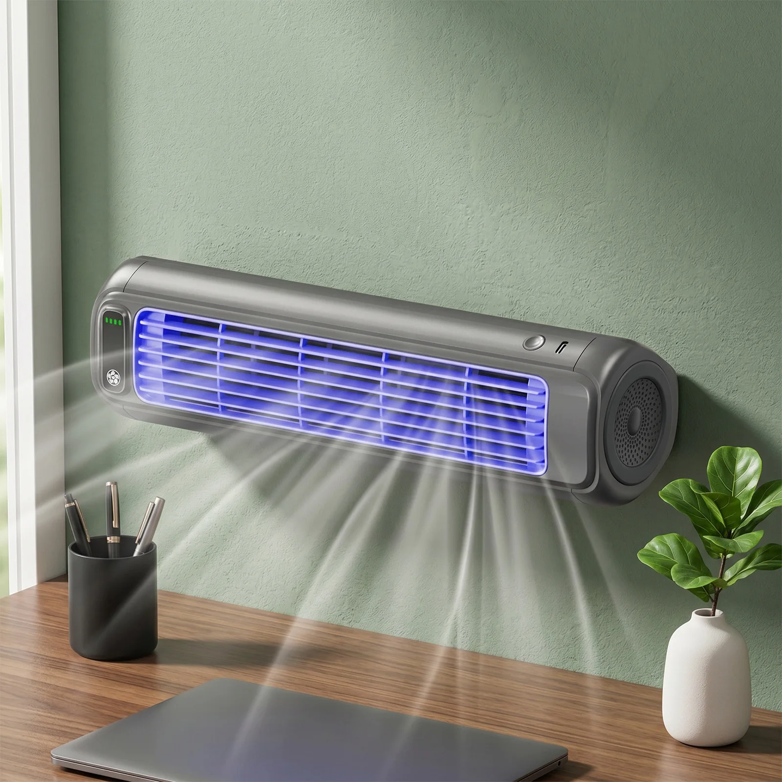 Duvara Monte Edilebilir Kanats - Fan Desk Small Usb incelemesi ve fiyatı