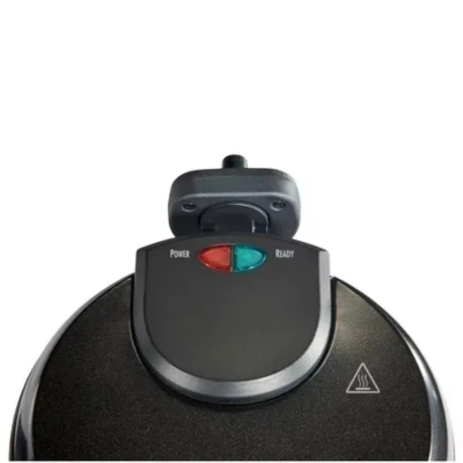 Belgian-Flip Waffle Maker - Black