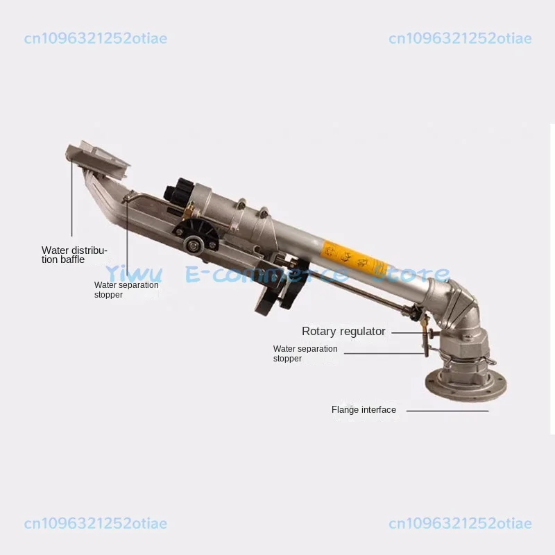 Promotion Stainless Steel Aluminum High Pressure Remote Spray Gun Agricultural Rocker Irrigation Artifact Dust Removal Tool BB