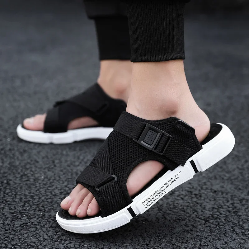 

New Summer Non-Slip Beach Shoes for Men and Women, Personalized Outer Wear Dual-Use Slippers