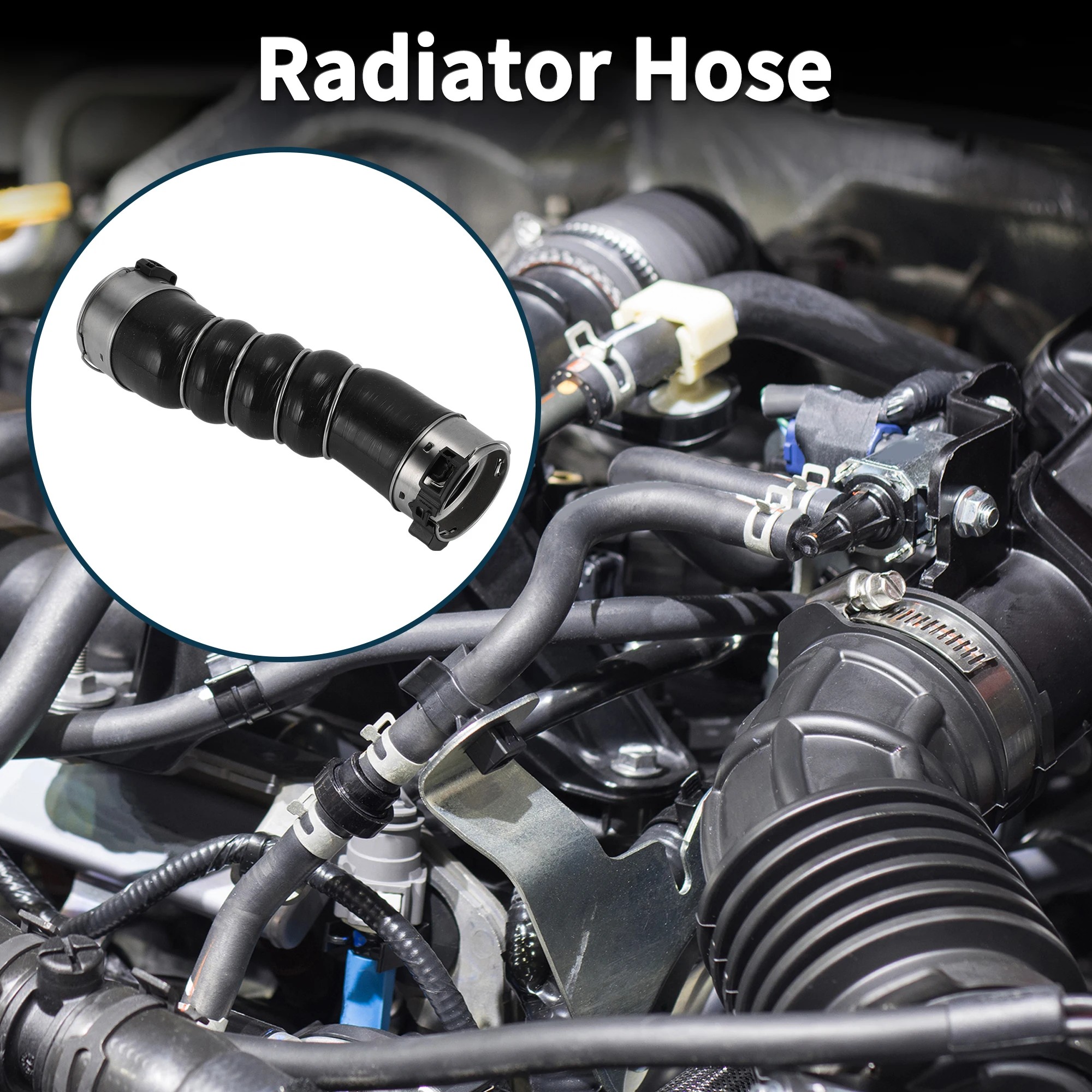 

UXCELL Intercooler Hose No.13267226 for Opel Meriva Installed On Turbocharger Pipe