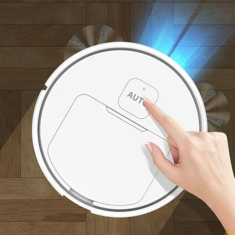 เครื่องดูดฝุ่นหุ่นยนต์ A0NC 3-in-1, เครื่องดูดฝุ่นหุ่นยนต์อัตโนมัติ, การทำความสะอาดเดซิเบลต่ำเหมาะสำหรับผมสัตว์เลี้ยงพื้นแข็ง