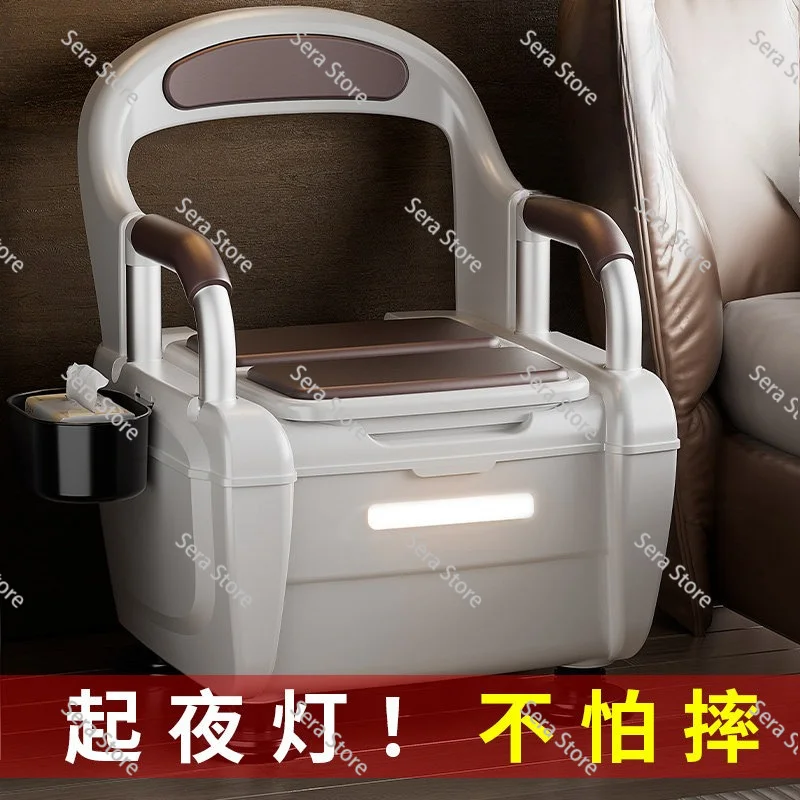 bidet para sanitarios Portable Movable Toilet Seat Chair For Elderly Pregnant Disabled Patients Home Indoor Safety Commode