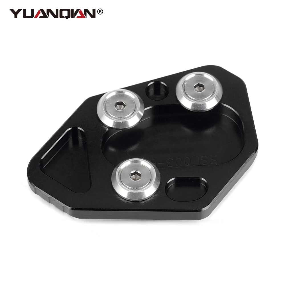 For BMW R1200S HP2 F800R F800S F800ST F800GT 2008-2016 Kickstand Side stand Pad Enlarge Extension Foot Plate 2015 2014 2010 2011 - Image 6