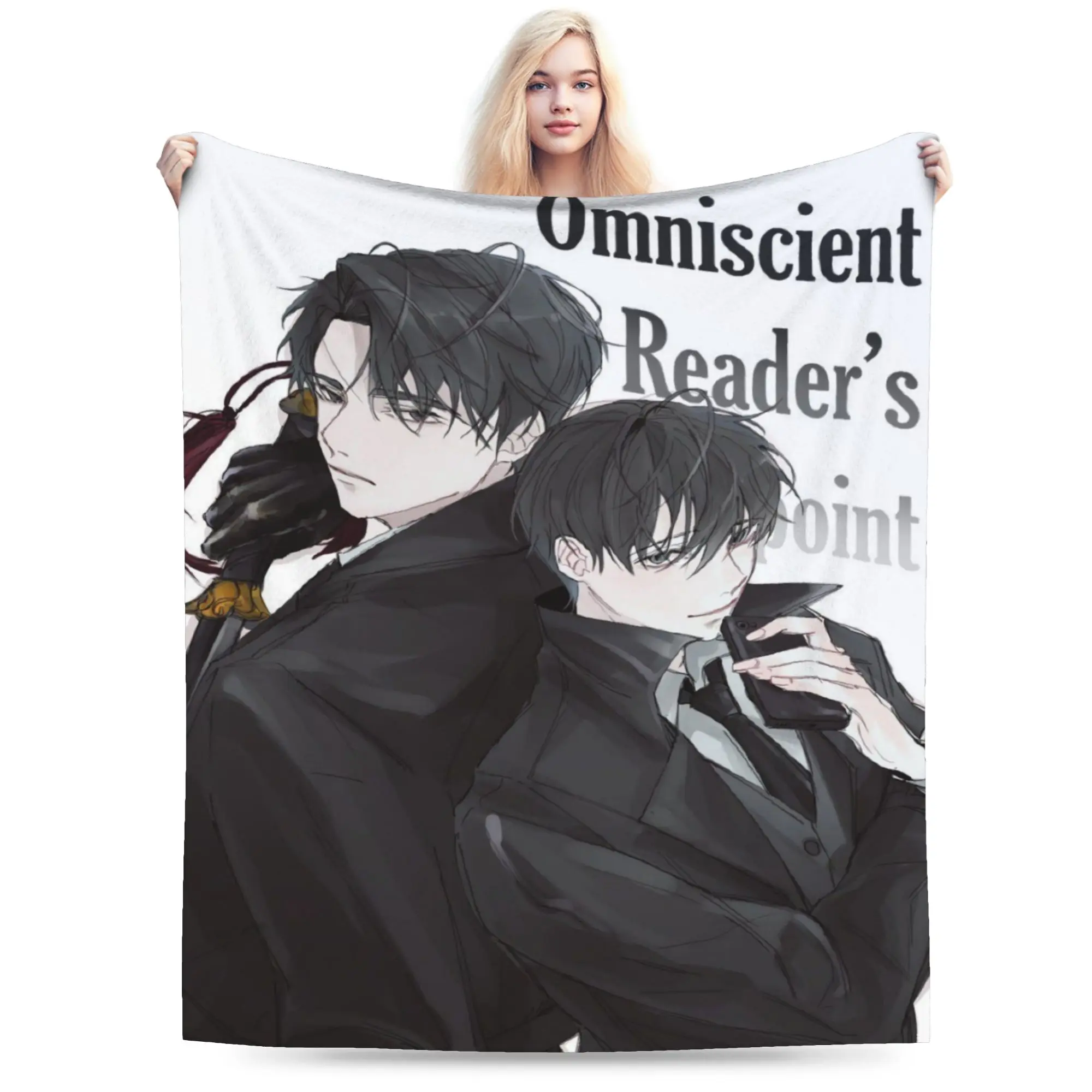 Novel Omniscient Reader Viewpoint  Merch Blankets Lightweight Thin Velvet  Throw Blankets Relax Bedspread