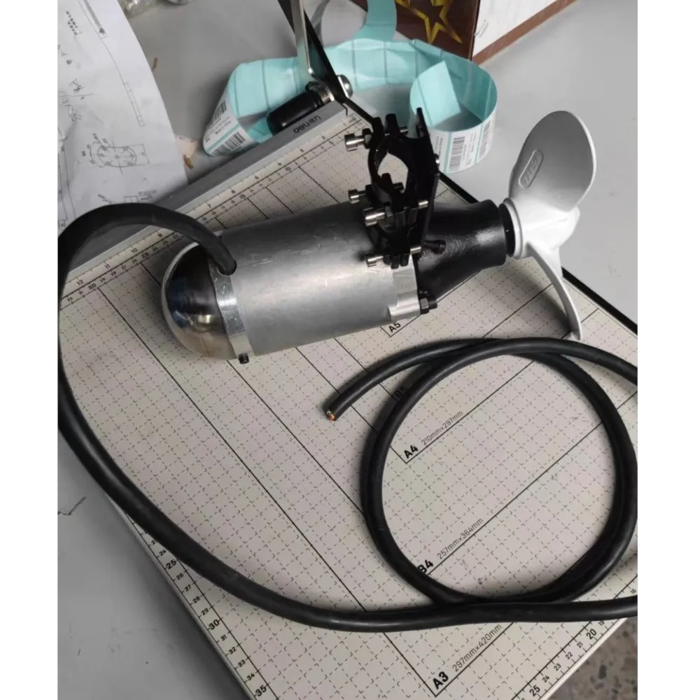 Imagem -03 - Hélice Subaquática sem Escova Hélice Subaquática sem Escova Único Motor Hélice Subaquática 1800w 12 24v 48v 60v