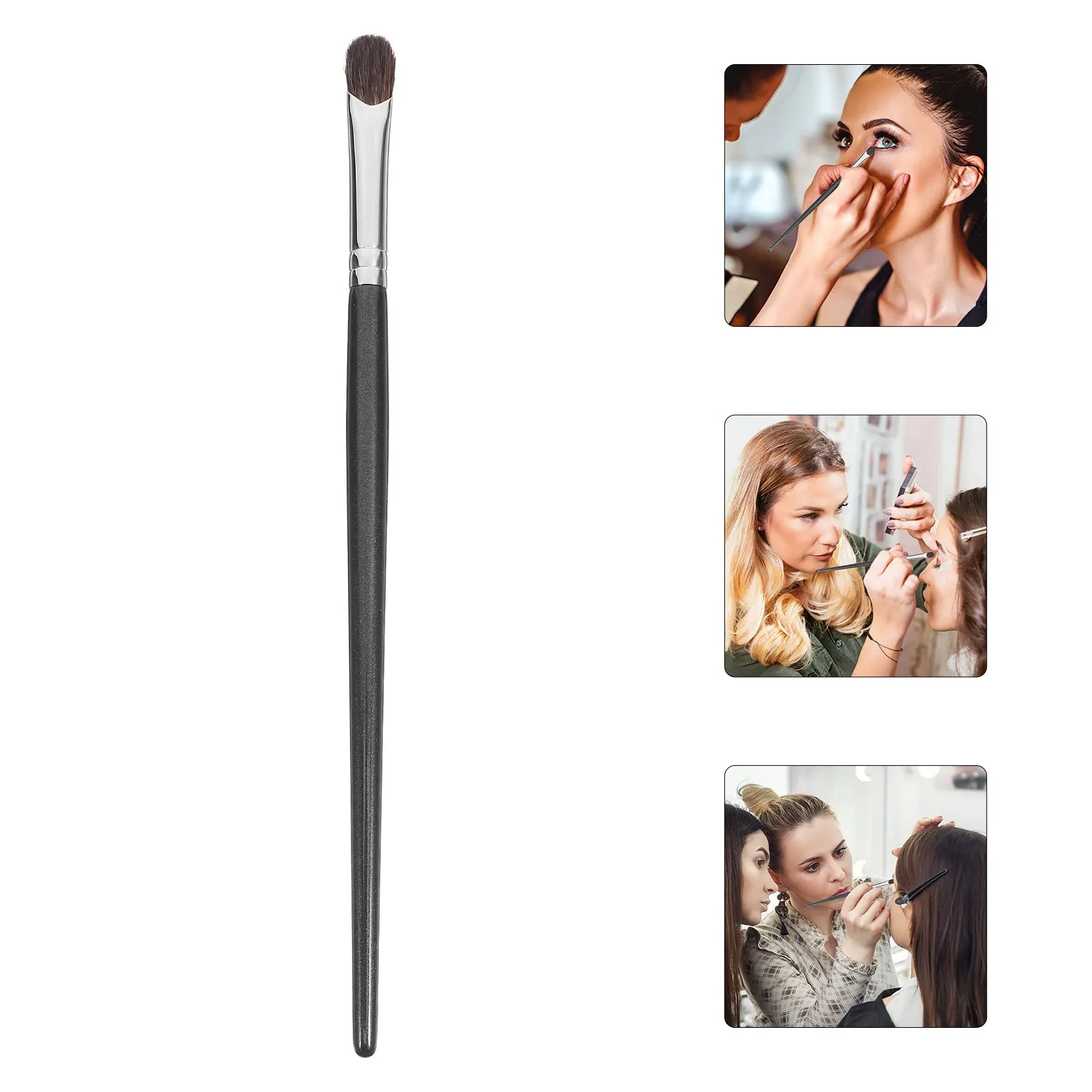 Mulheres sombra de olho escova de maquiagem portátil alça macia conjunto leve para uso diário cosméticos ferramenta de beleza ferramenta de maquiagem