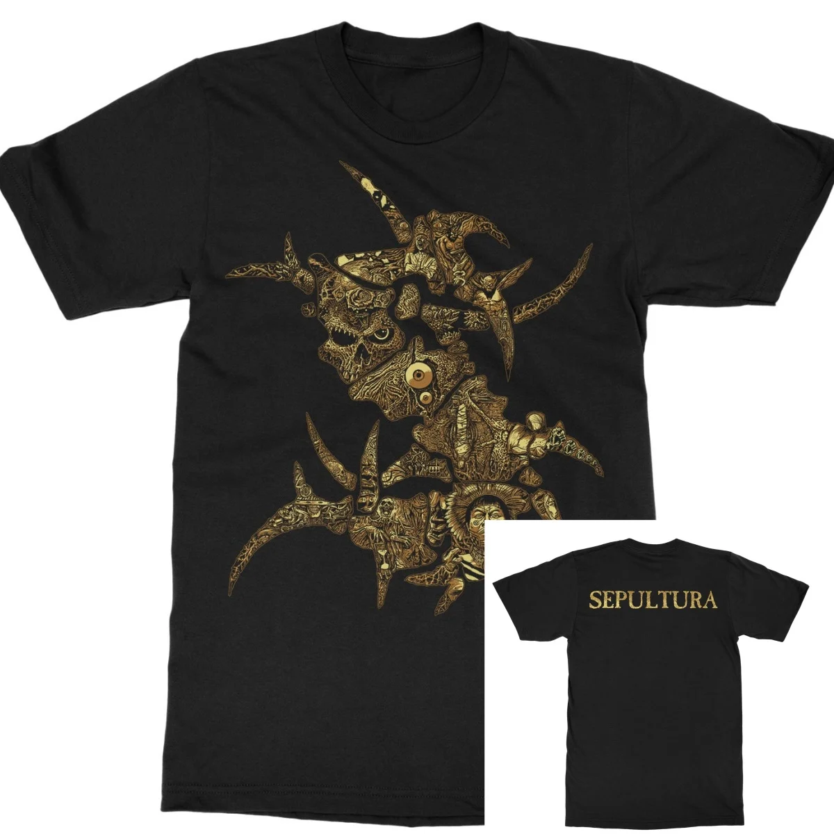 Sepultura Roots Band T-Shirt 100% Cotton Graphic Tee Men Women