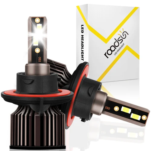 Imagen 2 del producto Radsun H13 faro LED de haz alto y bajo luces Led de coche 20000LM 150W 6500K CSP Chip lámpara de cabeza automática