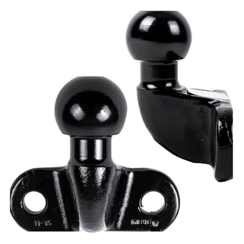 Right Angle Mount Towing Ball Heavy-duty Towing For Trailer Towing Secure Connection Heavy-duty Construction 3.5 Ton Capacity