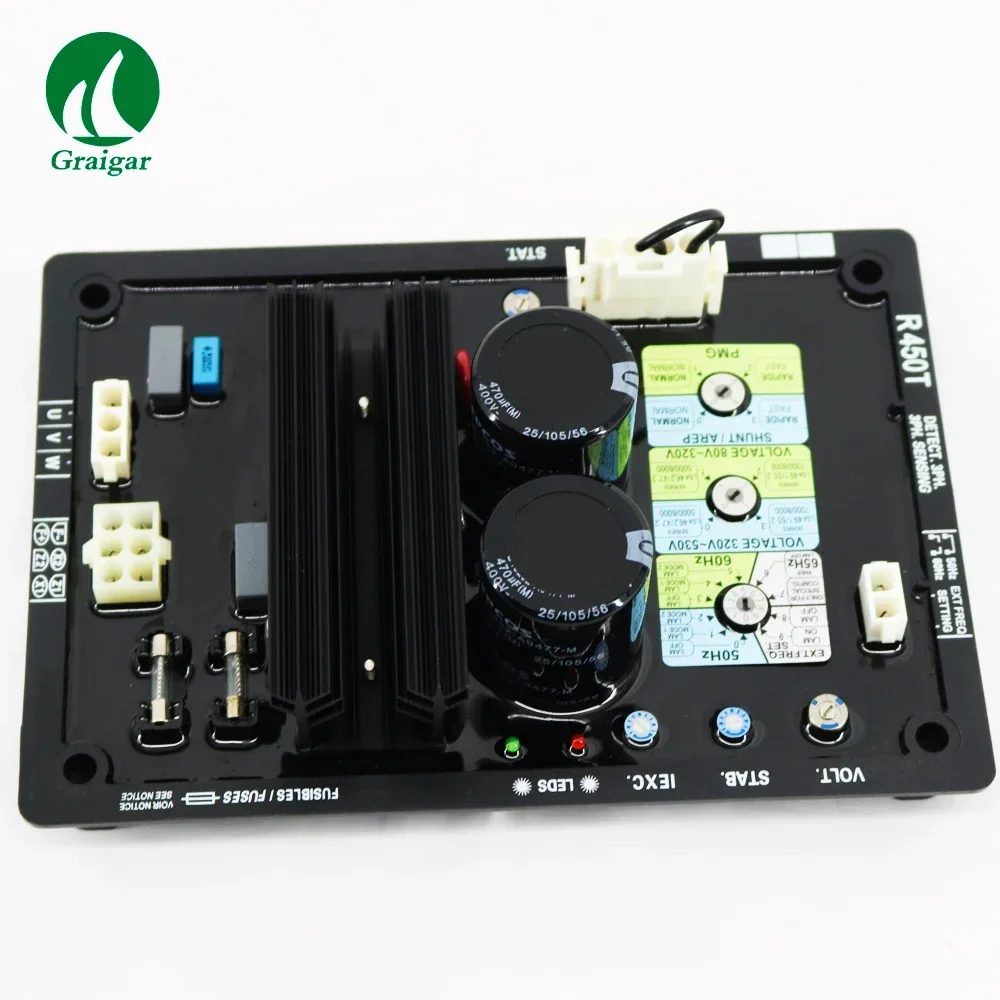 

New Three Phase Brushless Generator AVR R450T Voltage Regulator Price