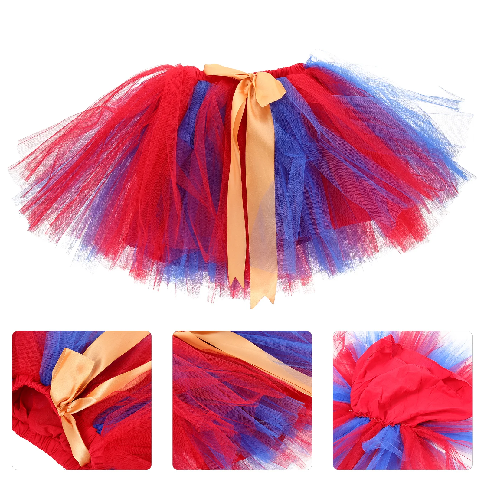 

Attractive Tulle Skirt Set for Girls Multiple Layers Chic Design Ideal for Party and Holiday Bubble Skirt Girl Dress