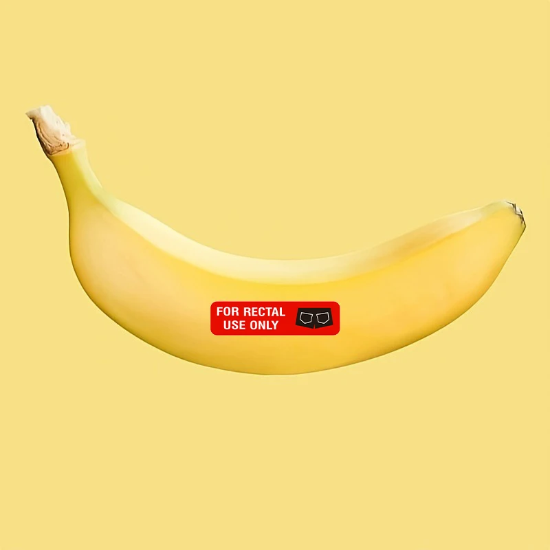 500 قطعة 0.39*1.5in أحمر "للاستخدام المستقيم فقط" مقاوم للماء المزحة بمناسبة ملصقات للتسمية الزخرفية