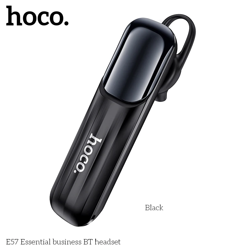 HOCO E57 Business Bluetooth Headset Wireless Car Handsfree Headphones with Mic Hi-Res Audio Earphone For iPhone Xiaomi Samsung