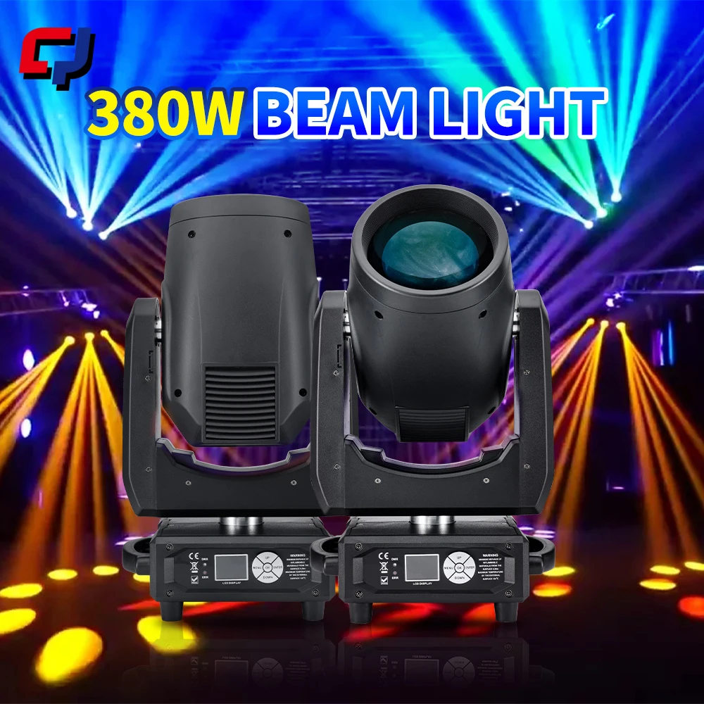 

High Quality Sharpy 380W Beam 20R Beam Moving Head Light Beam Gobo Prism DMX Stage Lighting For Disco DJ Music Party Bar Wedding