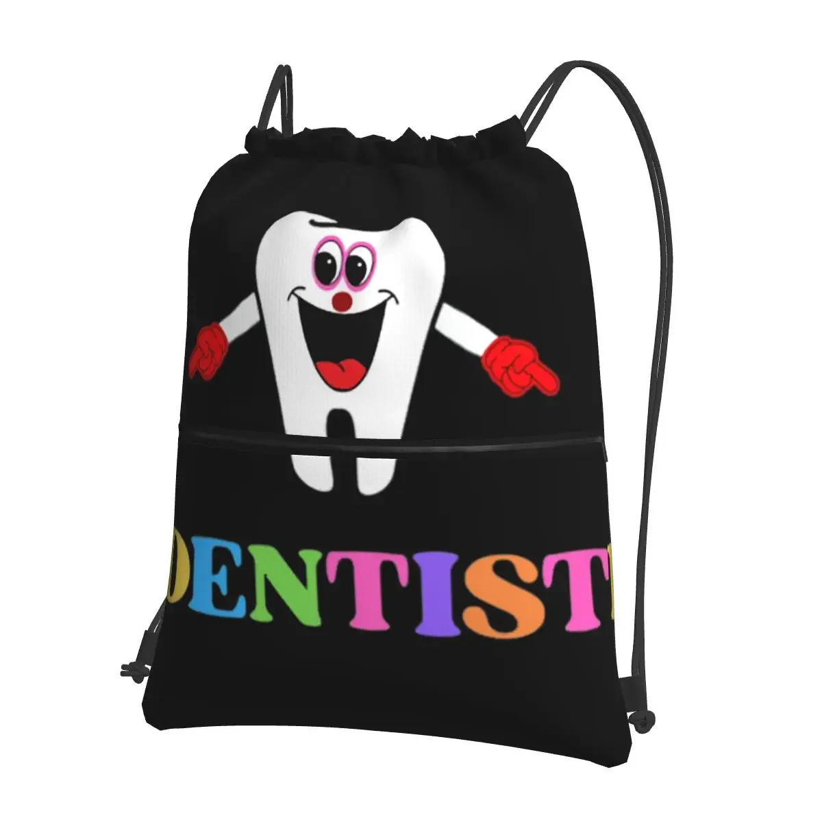 Doctors Day Trending Dentist Doctor Backpacks Drawstring Bag Drawstring Bundle Pocket Book Bags For Travel Sport Man Woman