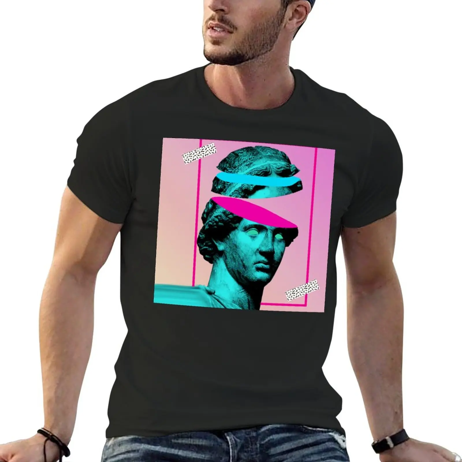 

Vaporwave Art T-Shirt kawaii clothes vintage clothes sublime heavyweights t shirts for men pack