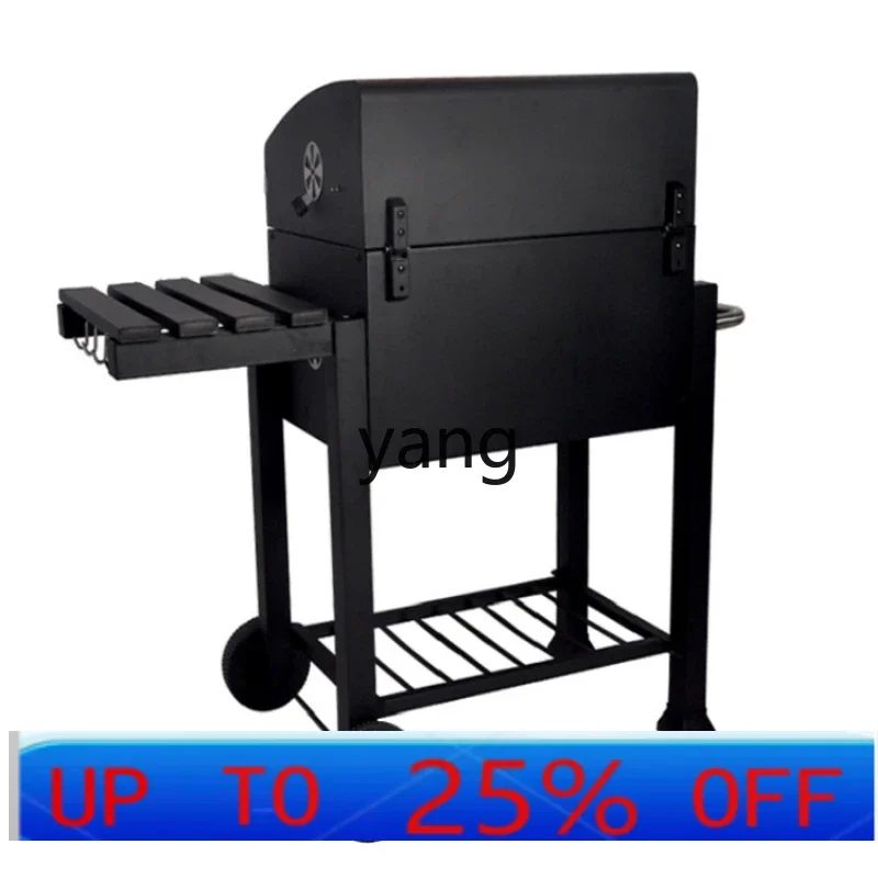 

LTT Home Charcoal Villa Double Side Patio Grill Outdoor Grill