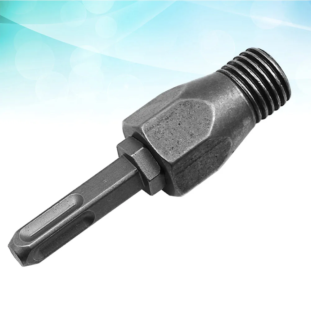 

Адаптер для электрического молотка под водонасос, черный, с квадратной рукояткой, металлический патрон для сверления кирпичных стен, аксессуар для дрели, сверло