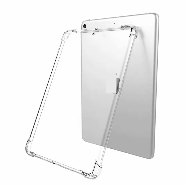 Capa de TPU Transparente Macia para iPad, iPad Pro13, 7th Pro, 11, 5th, Air, 11, 6, 13, 5, 4, 3, Pro 2, 1, 10th, 10.9, 10,2, 9,7, mini, 6, 5, 4, 3