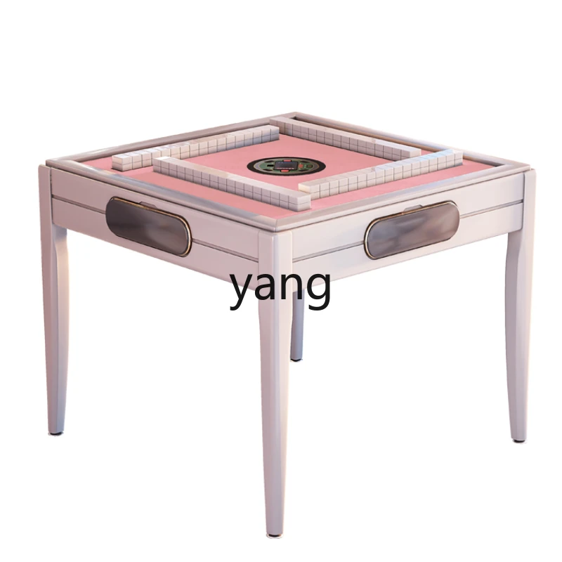 

CX High-End Solid Wood Mahjong Machine Automatic Household Bass Light Luxury and Simplicity Electric Sparrow Table