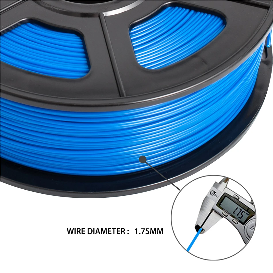 SUNLU ABS Filament 1.75MM Plastic ABS 3D Filament For FDM 3D Printer/3D Pen 0.9KG/Roll  Fast Shipping