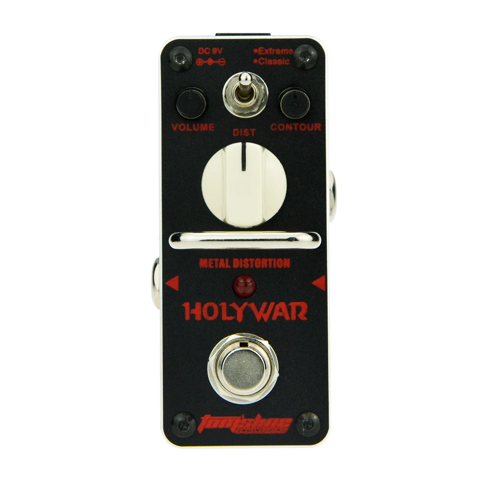 

AROMA AHOR-3 Guitar Effect Pedal Holy War Metal Distortion Electric Guitar Effect Pedal True Bypass Guitar Parts & Accessories