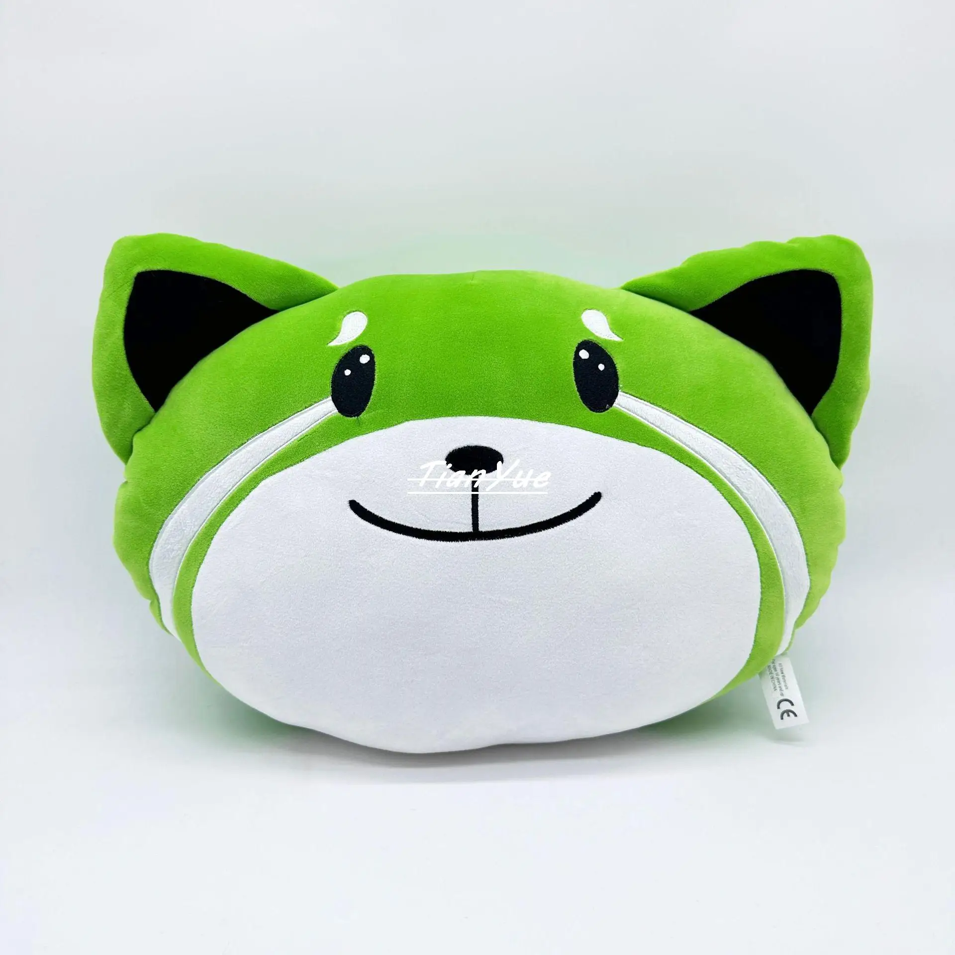 

Cute The Weeknd Kiss Land Green dog Pillow Stuffed doll Xmas Soft doll for children's Birthday gift 42cm