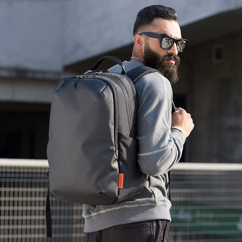 Mochila de tela Oxford para hombre, de gran capacidad mochila de viaje, bolsa para ordenador portátil, mochila resistente al desgaste de ocio