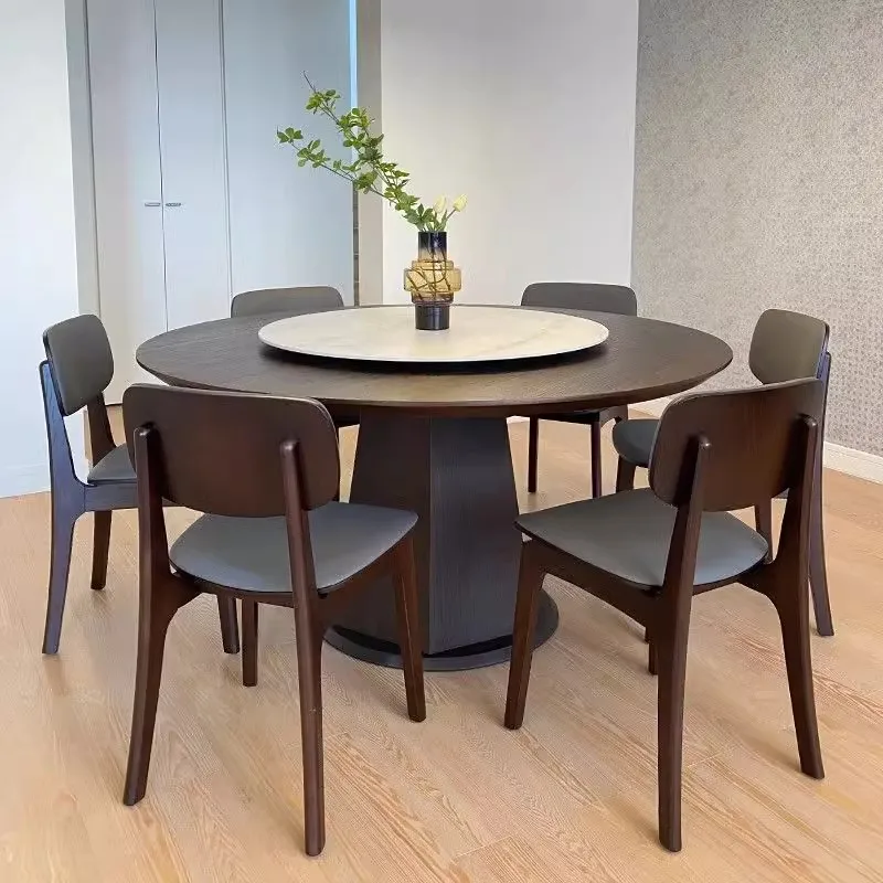 Tisch Esszimmer Designer Kaffee Küche Moderne Zimmer Café Multifunktions Wohnmöbel Runde Mesa Comedor Luxus Resteraunt