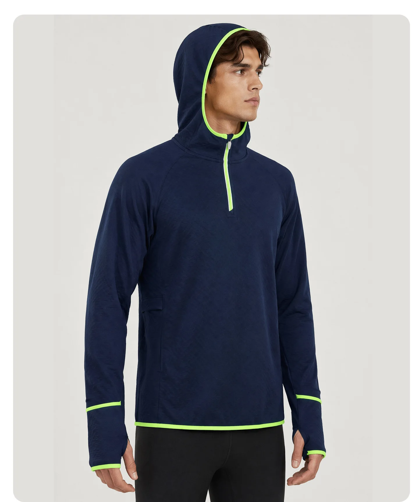 Aliexpress Men's Sweatshirt Sports Hooded Gym Workout Tops Men Women Windproof Long-sleeved Hoodies Fleece Running Sweater Man Active Wear - Aliexpress Deal