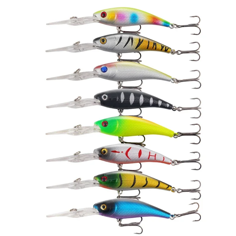 12.3cm 9.2g ABS Minnow Fishing Lure Lifelike Swing Small Fish Bass Hard Lures Japan Winter Vibration Baits