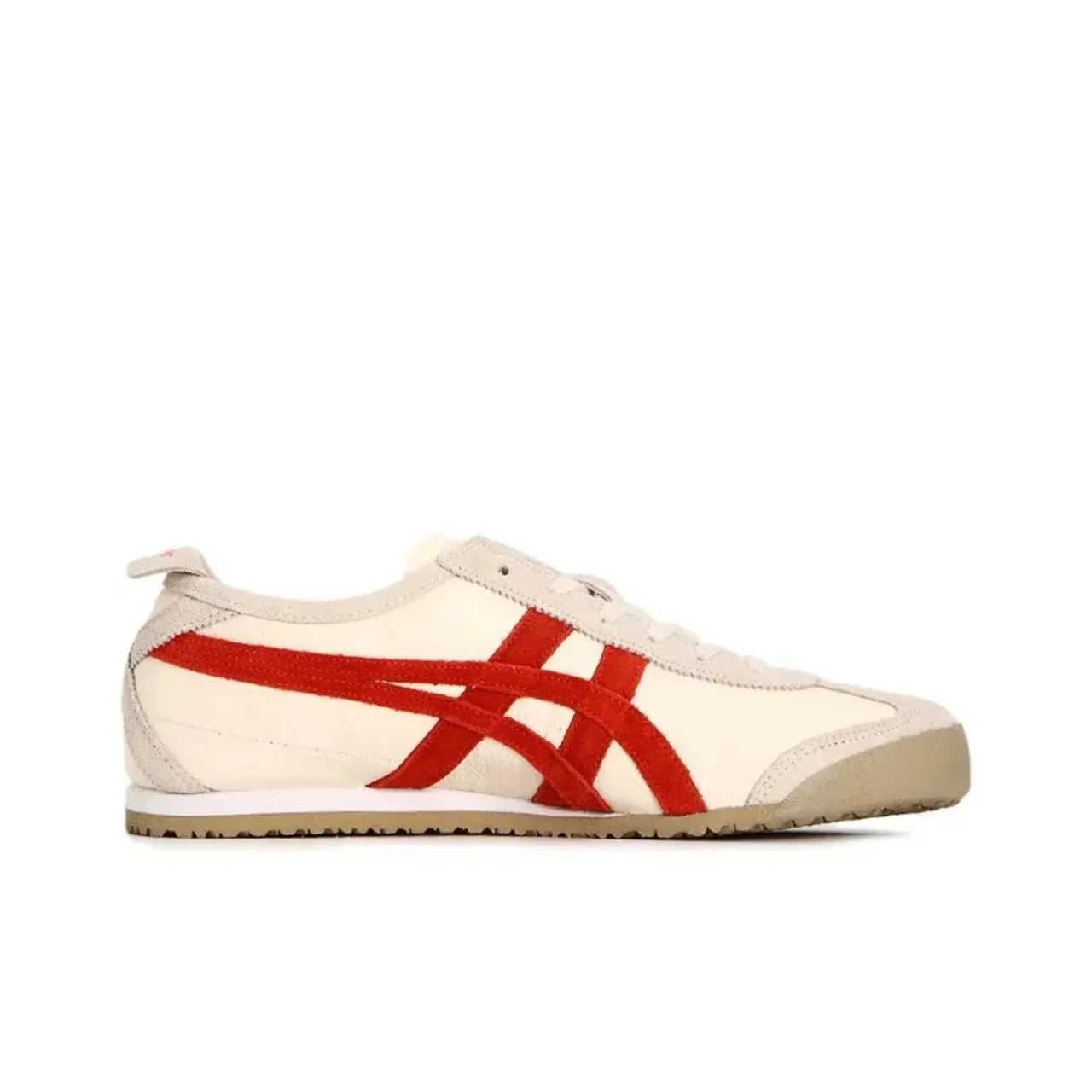 Asics Onitsuka Tiger MEXICO 66 Vin Running Shoes Classic Women Men Lightweight Sneaker Red