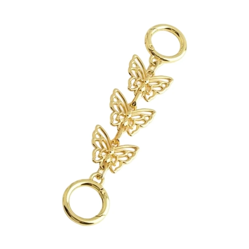  Customizable Jewelry Extender Chain Butterfly Underarm Clasp Adjustable Length