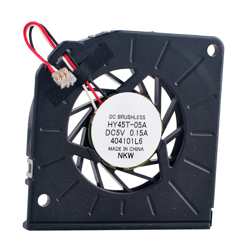 

HY45T-05A 4.5cm 45mm blower fan 45x45x5mm DC5V 0.15A 3-pin Ultra thin cooling fan for tablets and laptops