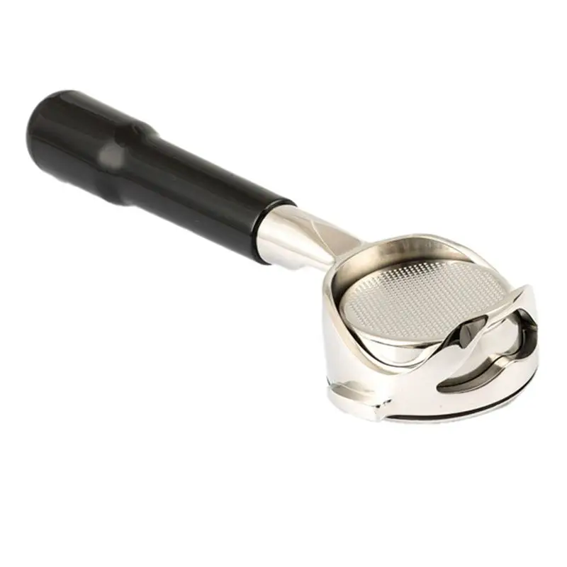 CYCLI-58MM Stainless Steel Filter Gemilai EOCKET Enhanced Coffee Extraction Bottomless Portafilter Handle A