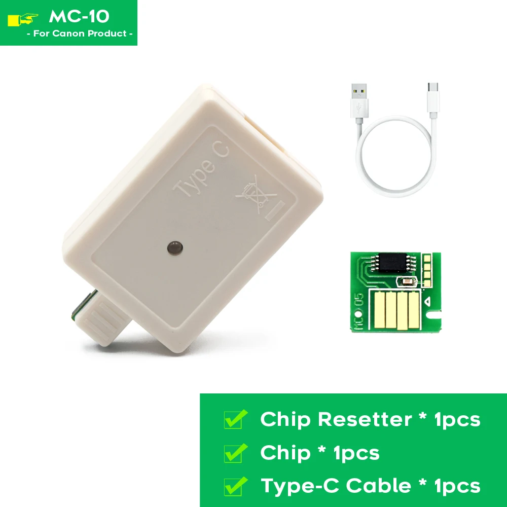 MC-10 Maintenance Chip Reset For Canon IPF750 IPF755 IPF760 IPF765 IPF771 IPF781 IPF786 IPF770 IPF785 Waste ink Collector