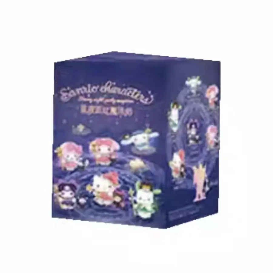 Nuevo personaje de anime Sanrio Starlight Party Magician Series Cajas ciegas; Mi melodía Kuromi Hello Kitty Piano; Linda muñeca de juguete
