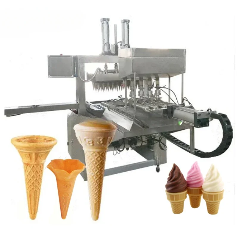 Automatic Waffle Coffee Cup Making Machine Biscuits Cup Making Machine price