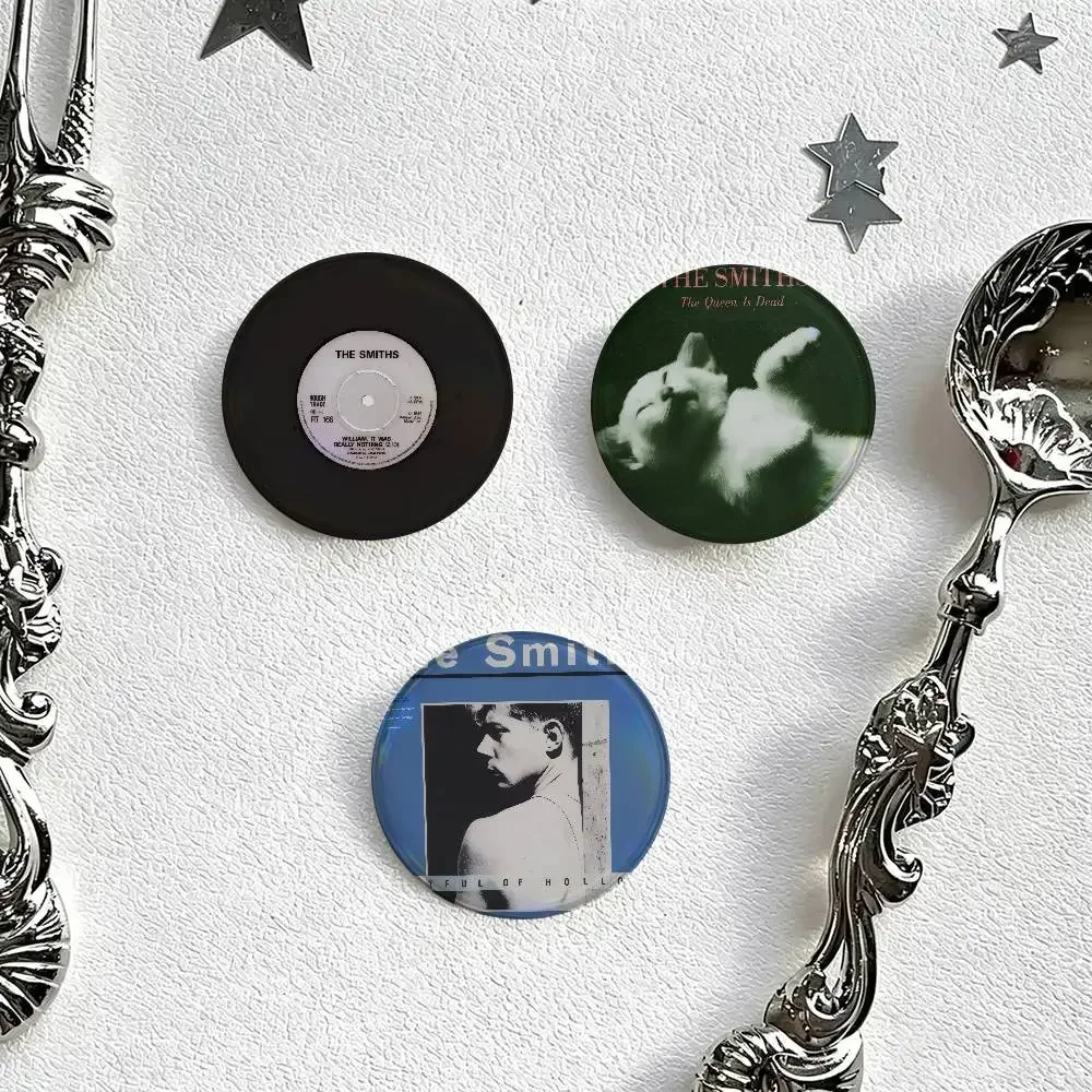 Rock Band The Smiths Brooch Music  Pins Cute Manhwa Coin Brooch DIY Backpack Clothing Decor Badge Jewelry Accessories Gifts